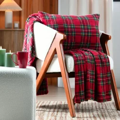 Plaid doux (140 x 200 cm) Willis Rouge