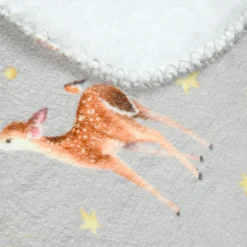 Plaid enfant doux (70 x 100 cm) Ferdinand Gris