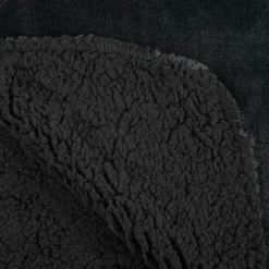 Plaid polaire (160 cm) Michigan Gris anthracite