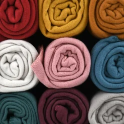 Plaid polaire (125 x 150 cm) Carlton Ecru