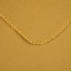 Plaid polaire (125 x 150 cm) Carlton Jaune moutarde