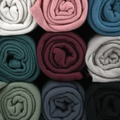 Plaid polaire (125 x 150 cm) Carlton Gris clair