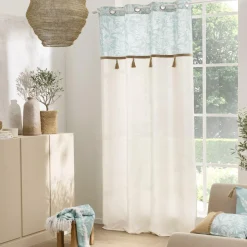 Plaid polycoton (125 x 150 cm) Hera Bleu