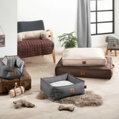 Plaid pour chat/chien Héritage L100 cm Noisette