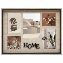 Pêle-mêle mural 5 photos (H32 cm) Ewen Bois naturel