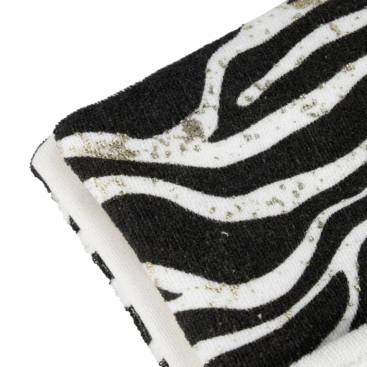 Pochette à bijoux de voyage (26 x 27 cm) Zèbre Noir