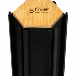 Porte capsules café (H35 cm) Nespresso Nera noir et naturel