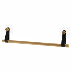 Porte serviette adhésif 1 barre (50 cm) Easy Chic Noir