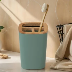 Porte-brosse à dent Evy Vert sauge