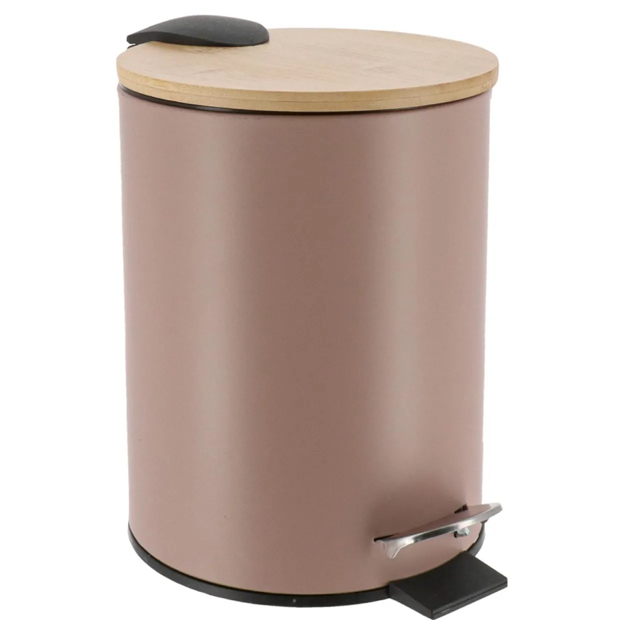 Poubelle à pédale avec frein de chute Timeless Cappuccino