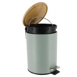 Poubelle à pédale avec frein de chute Timeless Vert eucalyptus
