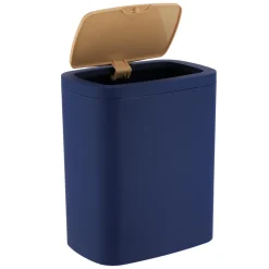Poubelle salle de bain 5L Cosy Bleu marine