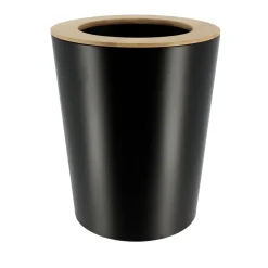 Poubelle salle de bain 5L Purebamboo Noir