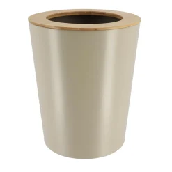 Poubelle salle de bain 5L Purebamboo Taupe