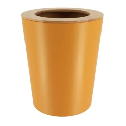 Poubelle salle de bain 5L Purebamboo Jaune moutarde