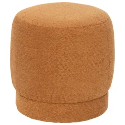 Pouf bouclette (D39 cm) Améa Orange