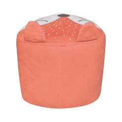 Pouf enfant (H25 cm) Renardeau Orange