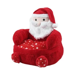 Pouf Père Noël enfant (45 x 45 cm) Edgard Rouge