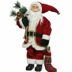 Père Noël déco Traditionnel (H45 cm) Santa Claus
