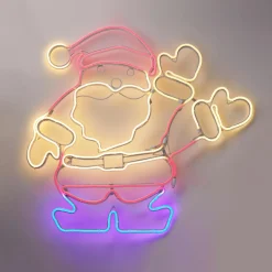 Père Noël lumineux 627 LED (H65 cm) Néon Moov light Multicolore