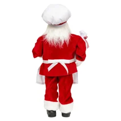 Père Noël traditionnel (H60 cm) Gautier le cuisinier