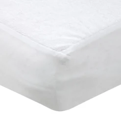Protège-matelas alèse éponge imperméable (140 x 190/200 cm) Sonia Blanc