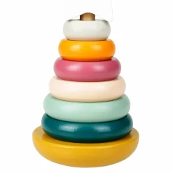 Pyramide à empiler bois Stella Multicolore