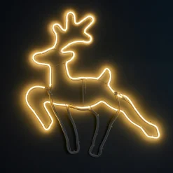 Renne de Noël lumineux 343 LED (H59 cm) Néon Moov light Blanc chaud