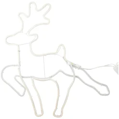 Renne de Noël lumineux 343 LED (H59 cm) Néon Moov light Blanc chaud