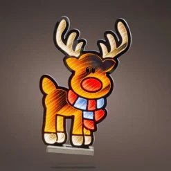 Renne lumineux 324 LED (H60 cm) Infinity Blanc chaud et froid