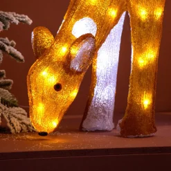 Renne lumineux 100 LED (H49 cm) Comet Blanc chaud