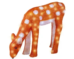 Renne lumineux 100 LED (H49 cm) Comet Blanc chaud