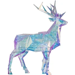 Renne lumineux 145 Micro LED (H105 cm) Ice Blanc Froid