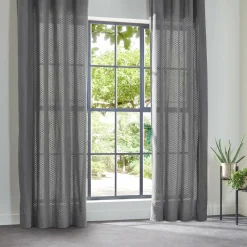Rideau (140 x 260 cm) Carro Gris clair