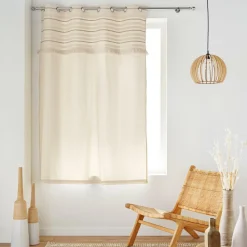Rideau coton (140 x 180 cm) Atlas Beige