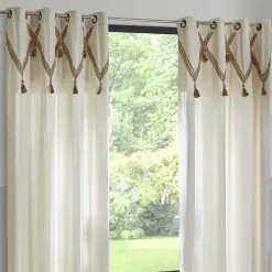 Rideau coton (140 X 260 cm) Carmen Beige