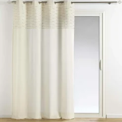 Rideau coton (140 x 240 cm) Golden Sunset Or