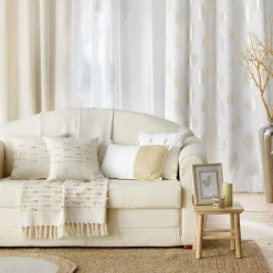 Rideau coton (140 x 240 cm) Golden Sunset Or