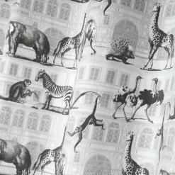 Rideau coton (135 x 250 cm) Haussmann Gris