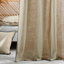 Rideau coton (140 x 260 cm) Helios Ecru