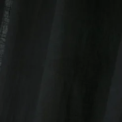 Rideau coton (140 x 260 cm) Helios Noir