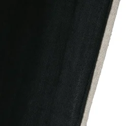 Rideau coton (140 x 260 cm) Helios Noir