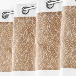 Rideau coton (140 x 240 cm) Kalinda Blanc