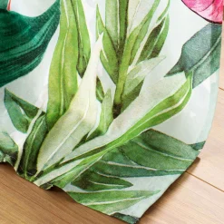 Rideau coton (140 x 260 cm) Louisiane Vert