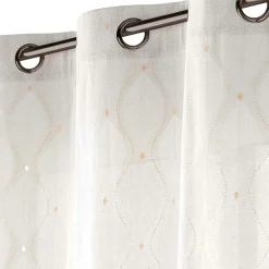 Rideau coton (140 x 240 cm) Maho Blanc