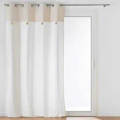 Rideau coton (140 x 240 cm) Milano Beige