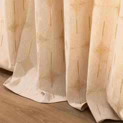 Rideau coton (140 x 280 cm) Ondine Blanc