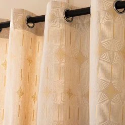 Rideau coton (140 x 240 cm) Ondine Blanc