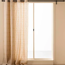 Rideau coton (140 x 240 cm) Ondine Blanc