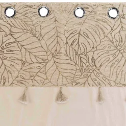 Rideau coton (140 x 240 cm) Solea Or